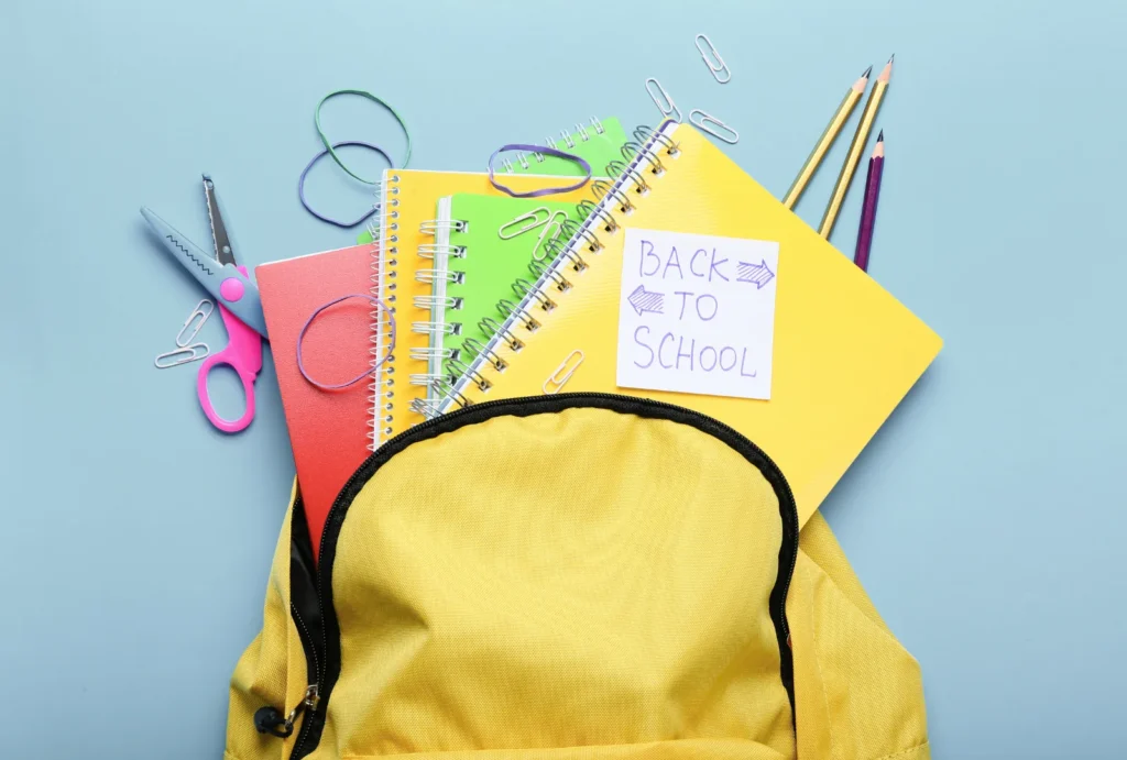 Back to school sales tax holiday for school supplies